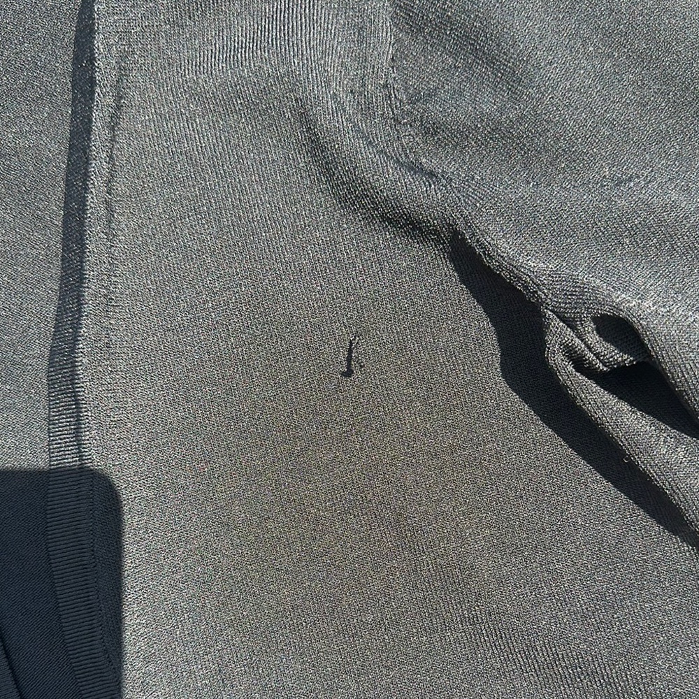 Jones New York Black Cardigan with Ring Accent - Picture 2 of 4